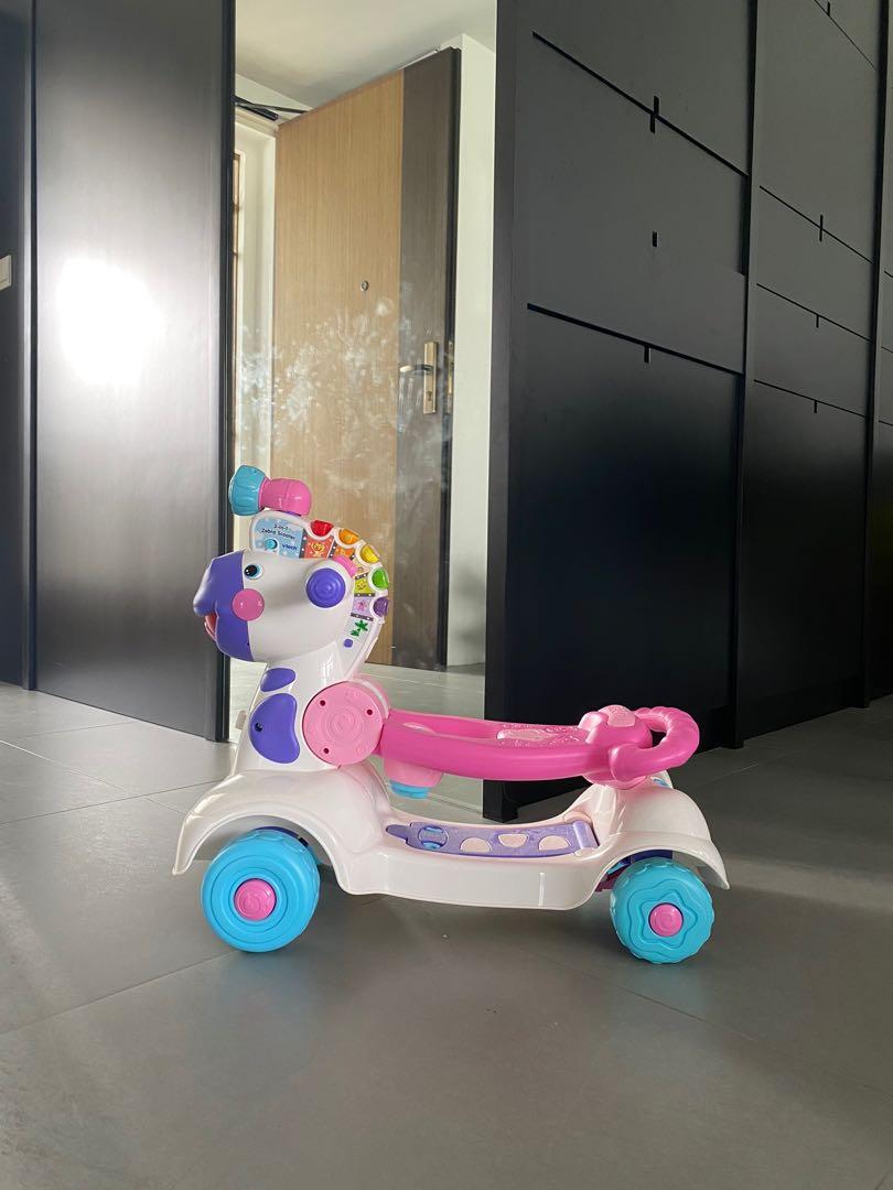Vtech zebra scooter pink deals
