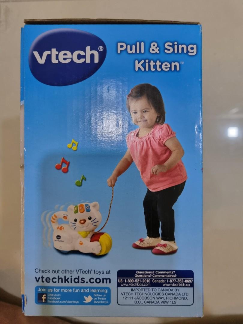 Vtech pull and sing kitten, Babies & Kids, Infant Playtime on Carousell