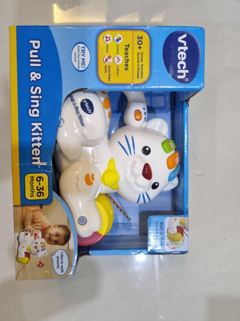 Vtech pull and sing kitten, Babies & Kids, Infant Playtime on Carousell