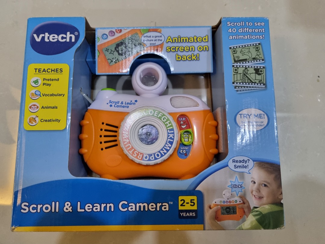 Vtech scroll and learn camera store