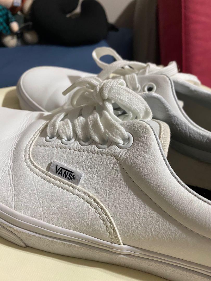 White Vans sneakers