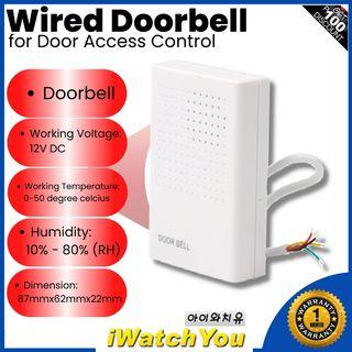 Wired Doorbell for Door Access Control