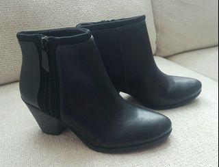 Womens Dr Scholl's Black Ankle Boots