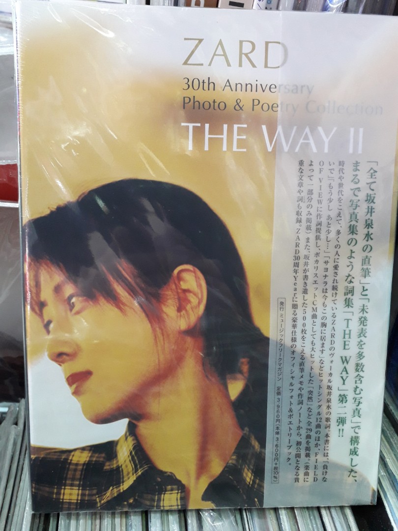 Zard 坂井泉水30周年寫真集特典付限量付錄版the way, 興趣及遊戲 