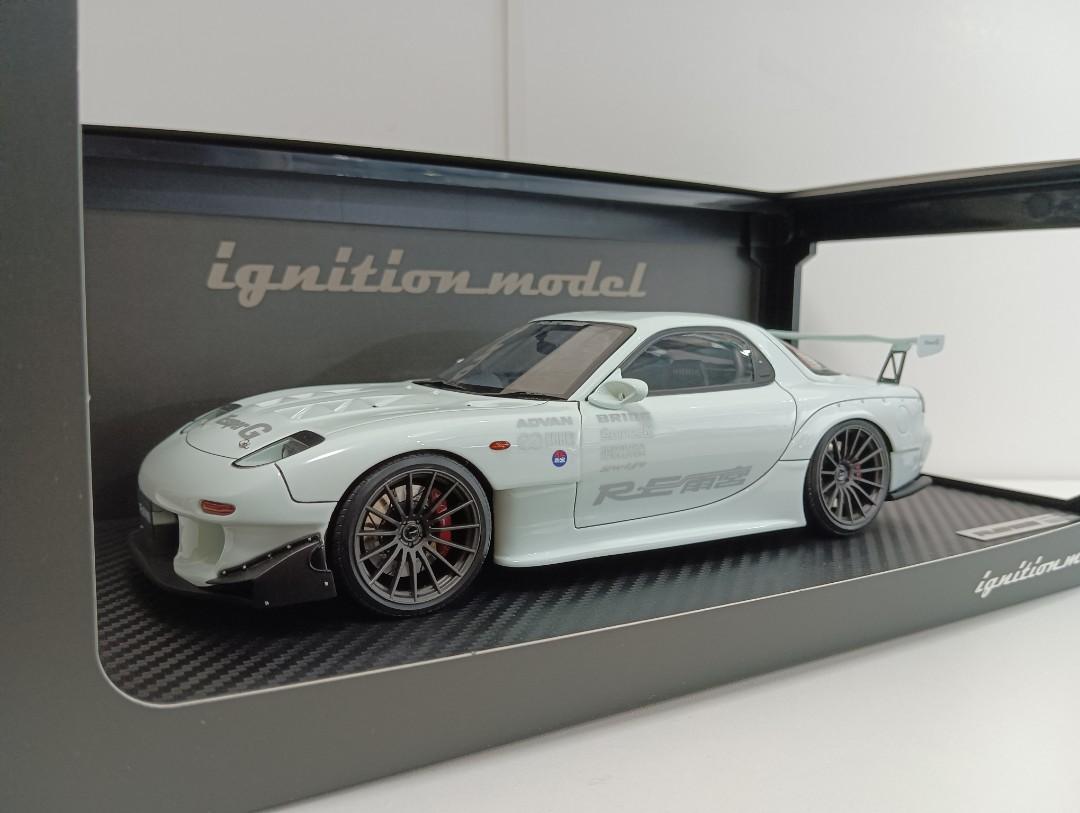 1 18 Ignition Model Re雨宮rx7 Fd3s 興趣及遊戲 玩具 遊戲類 Carousell
