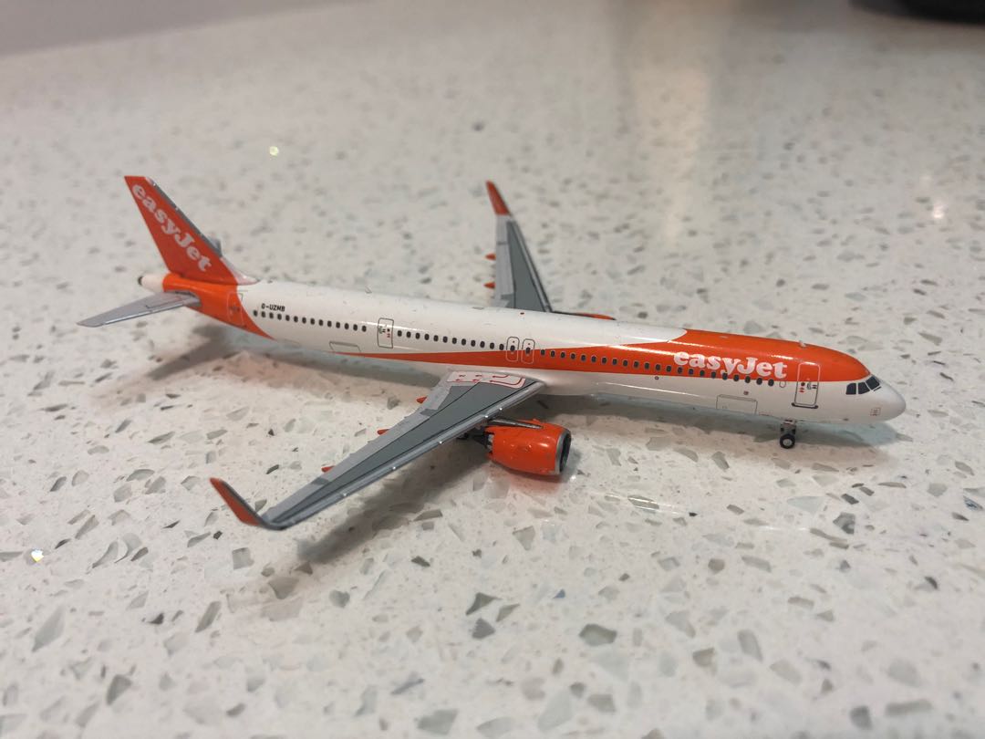 1 400 PandaModel A320Neo Easyjet Hobbies Toys Toys Games on