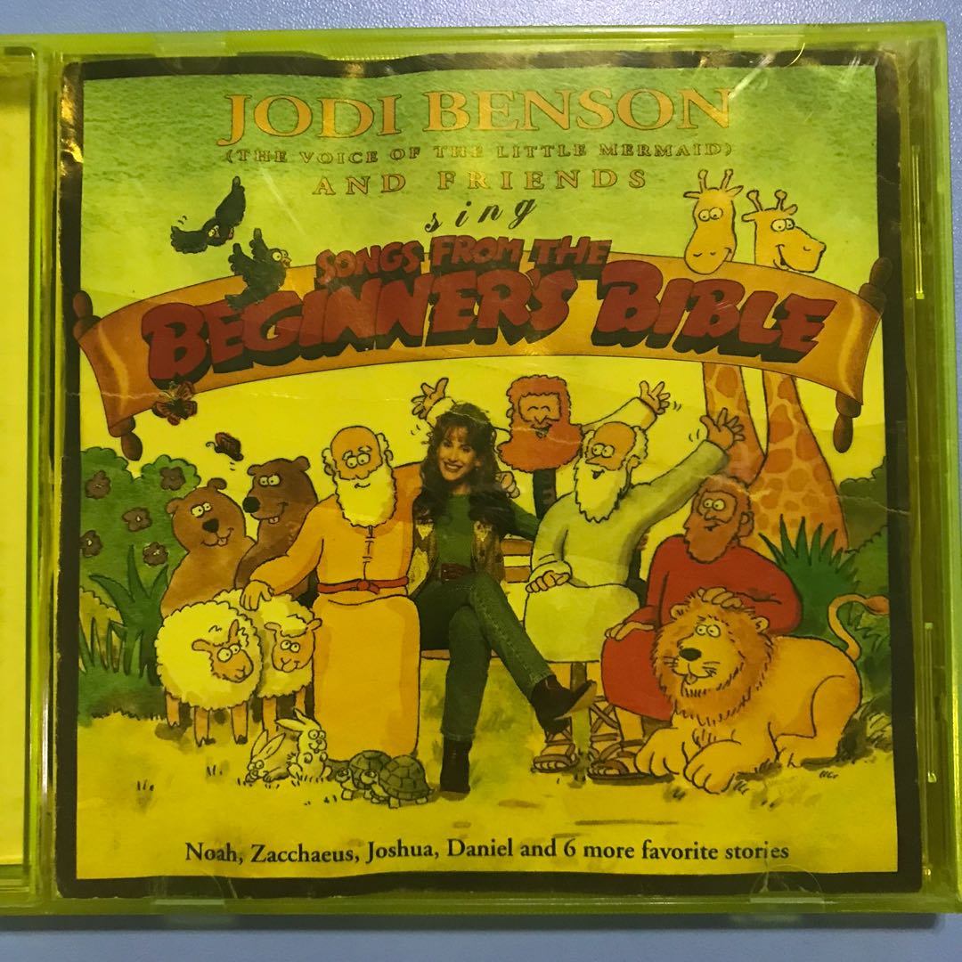 1CD•{DVD, VCD & CD} SONGS FROM THE BEGINNERS BIBLE By JODI BENSON For ...