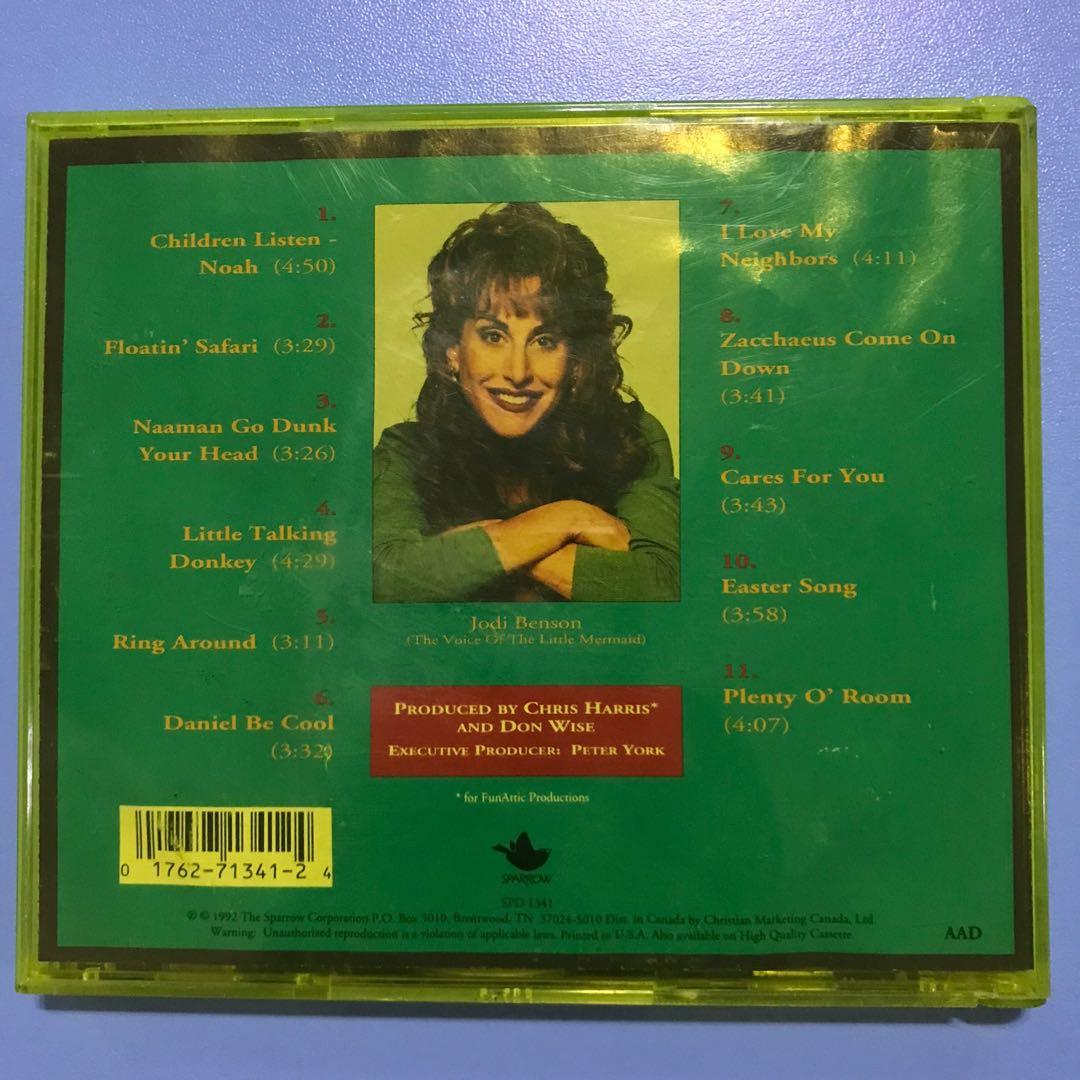 1CD•{DVD, VCD & CD} SONGS FROM THE BEGINNERS BIBLE By JODI BENSON For ...
