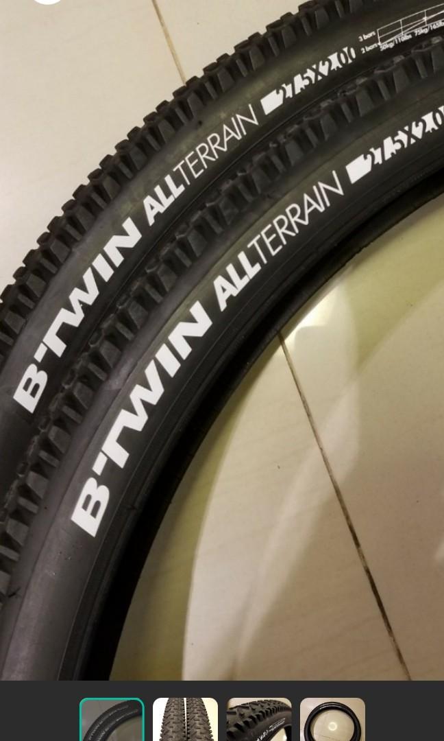 27.5 2.0 2 BTWIN Tyre All Terrain MTB Tyre Motorcycles Motorcycle Accessories on Carousell