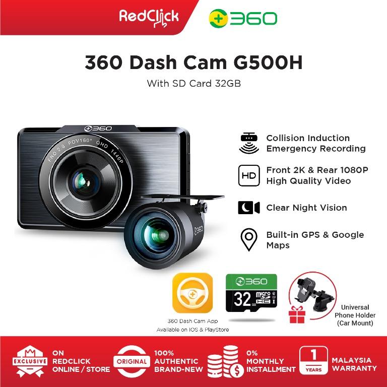 dash cam g500h