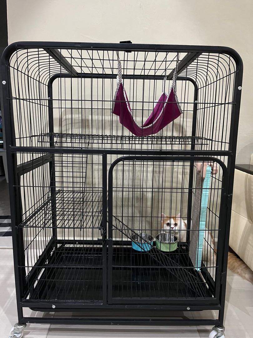 3tier premium cat cage, Pet Supplies, Homes & Other Pet Accessories on