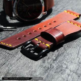 🇭🇰 順豐包郵 🚚 22mm 23mm 24mm 26mm 錶帶 古董 度身訂做 PRIMRIA Handmade Watch Leather Straps 適用: 沛納海錶帶 PANERAI Deepsea Seamaster Sinn Tool Watch64212407733762110