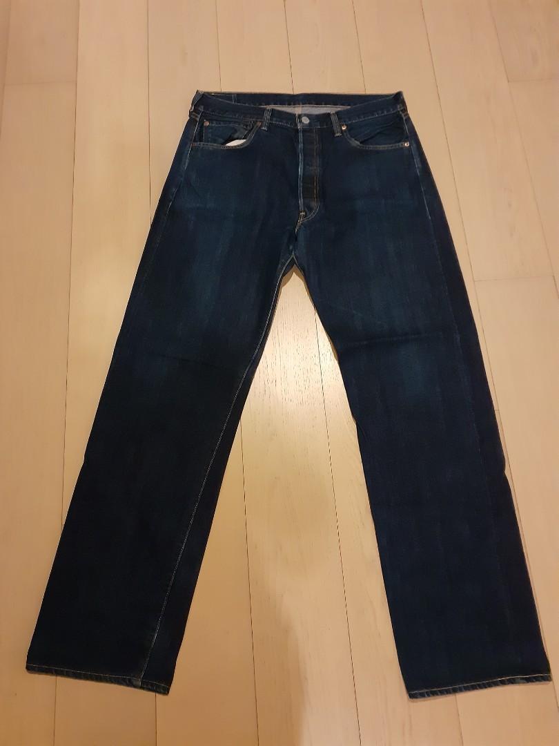疫情大清貨) 跳樓價LVC LEVIS 501 BIG E 牛仔褲全新。, 男裝, 褲&半截 売り直営 【Levi's 復刻 E BIG Premium】501XX デニム/ジーンズ