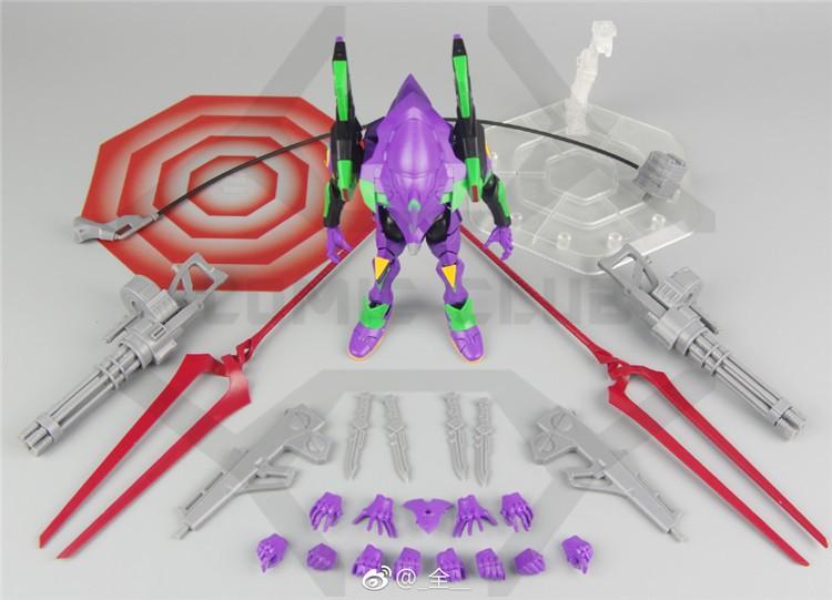 全新未開未砌 絕版 SUNTOYS 初號機 Q版 模型 新世紀福音戰士 EVA 01 EVANGELION NEON, 興趣及遊戲, 玩具