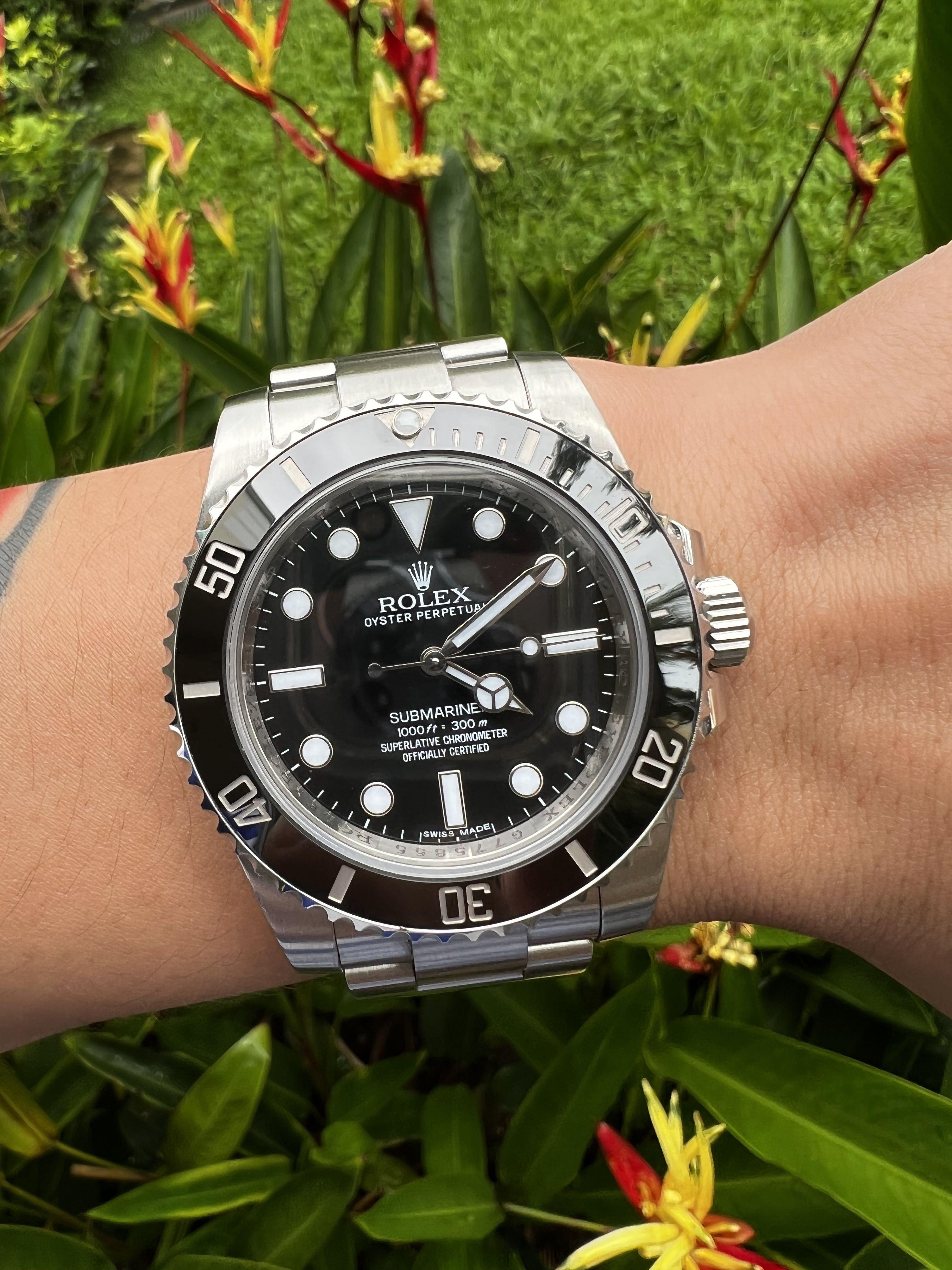 Rolex Sub Vsf 114060 Clean Factory Submariner No Date Clean