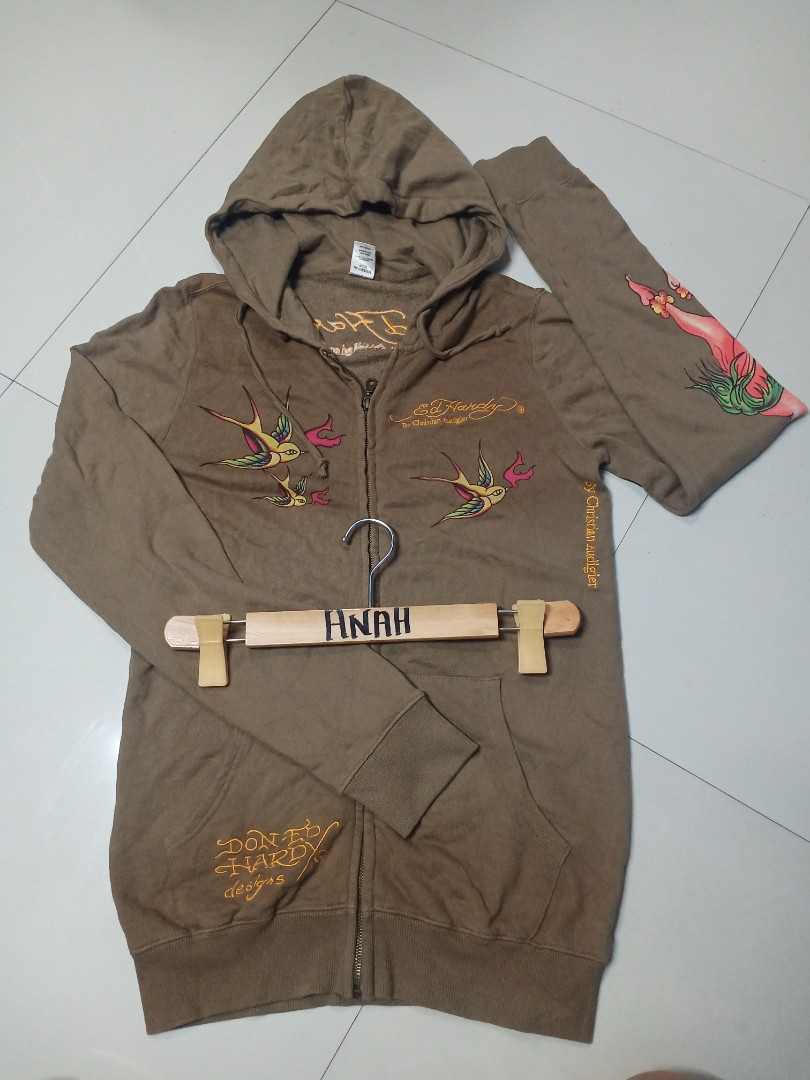 Ed Hardy hoodie Jacket for Her ), Women 
