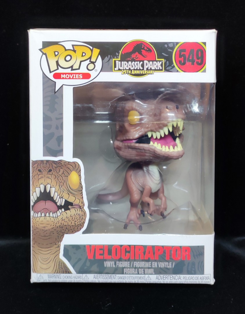 Funko Pop! Jurassic Park – Velociraptor Bebé En Huevo, Figura De Vinilo De 9.5 Cm, Coleccionable Oficial