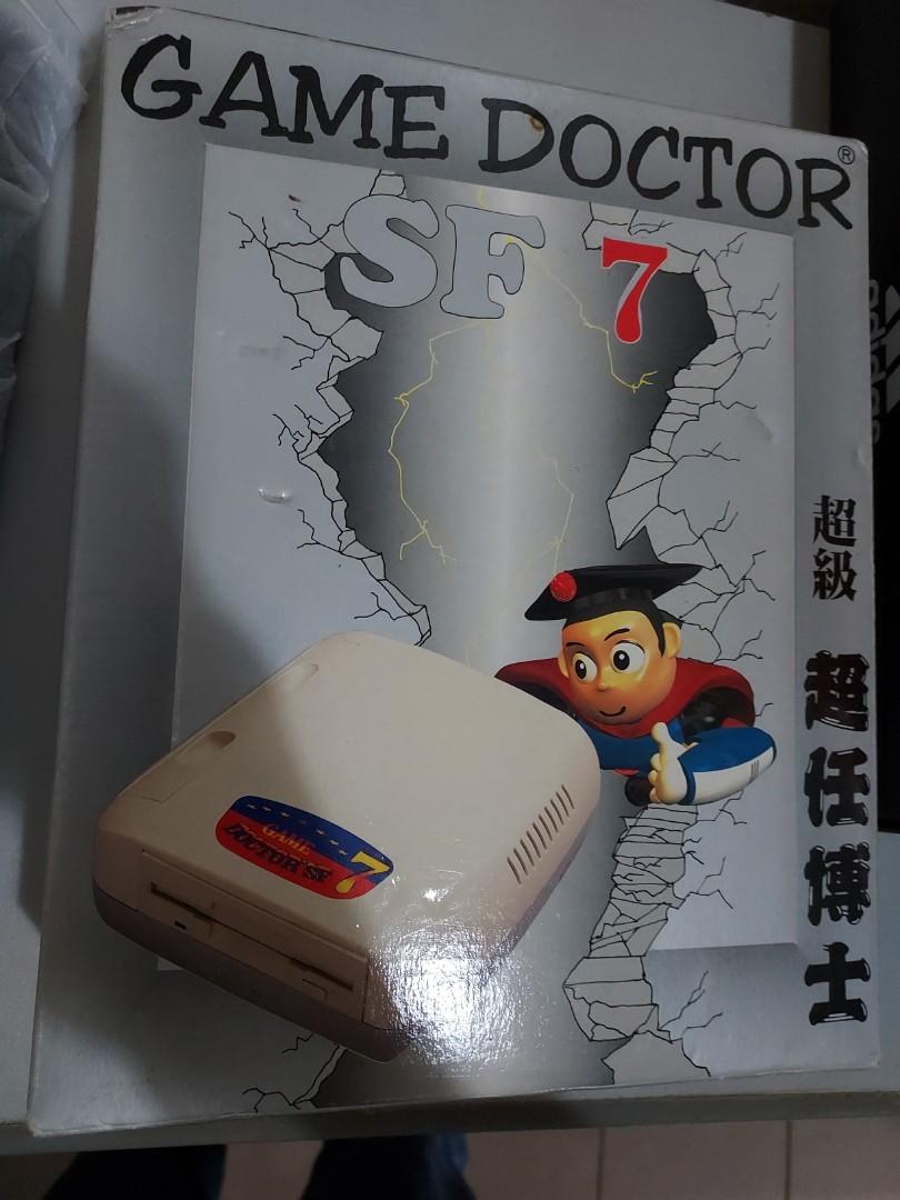 超任博士game doctor 7 有盒書加game doctor 6 超任sfc, 電子遊戲 