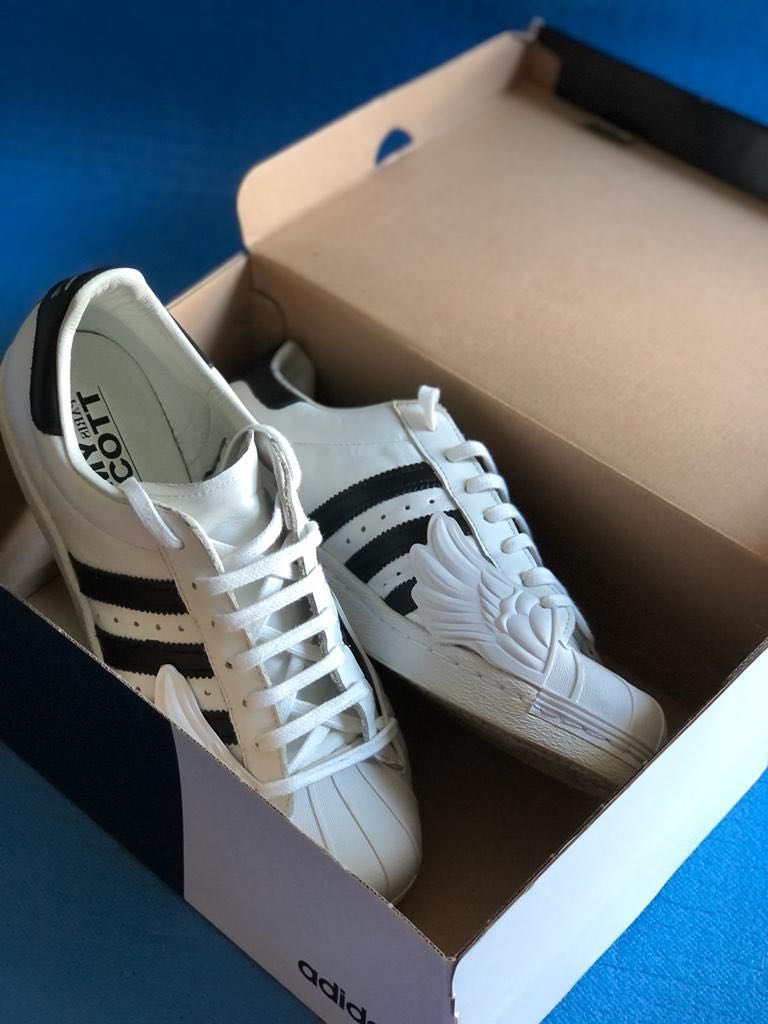 Adidas Jeremy Scott Men s Fashion Footwear Sneakers on Carousell