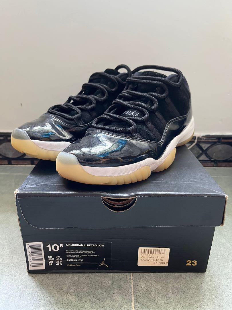 Jordan 11 retro barons cheap