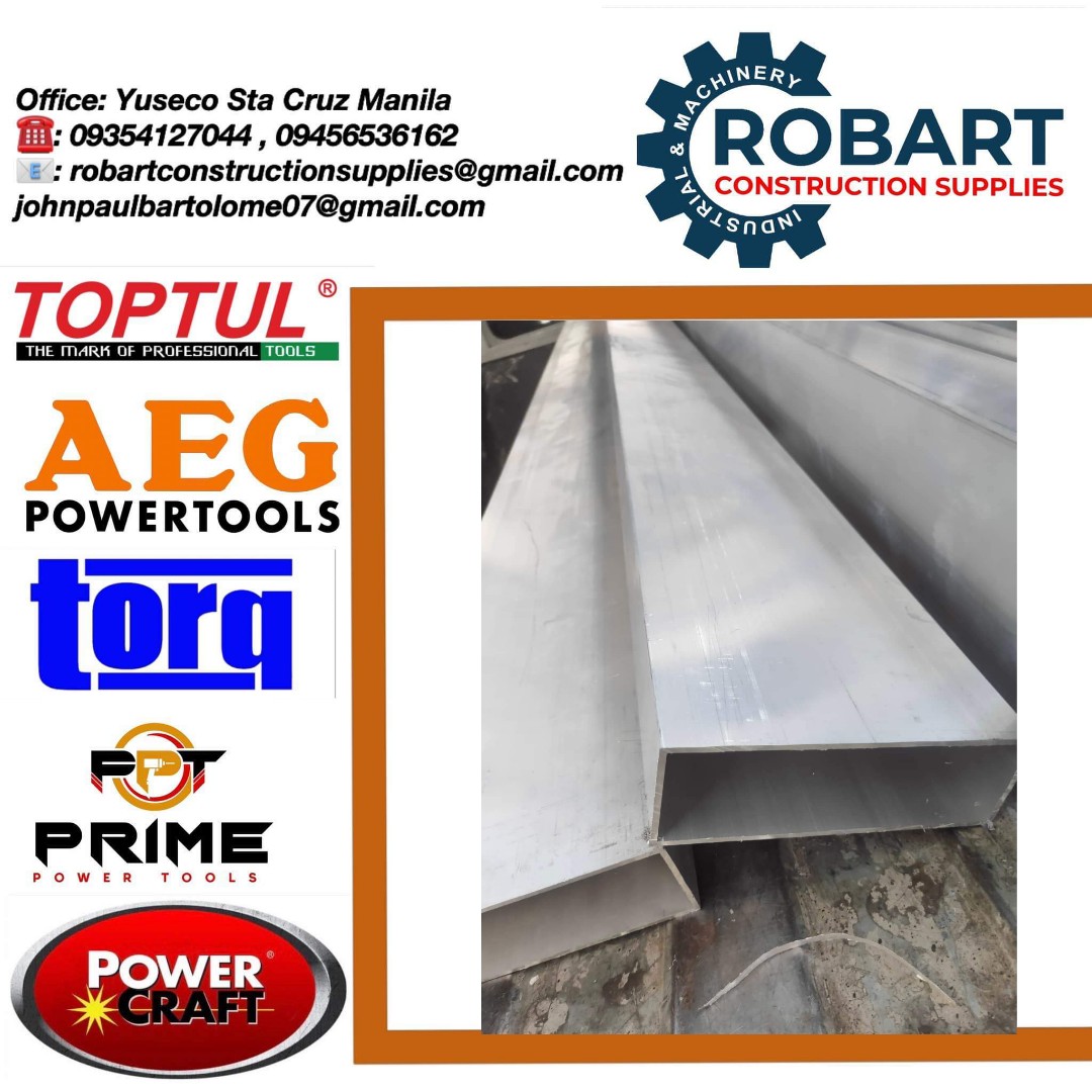 Rectangular Tool Tube Aluminum rectangular tube, Commercial & Industrial, Construction Tools ...