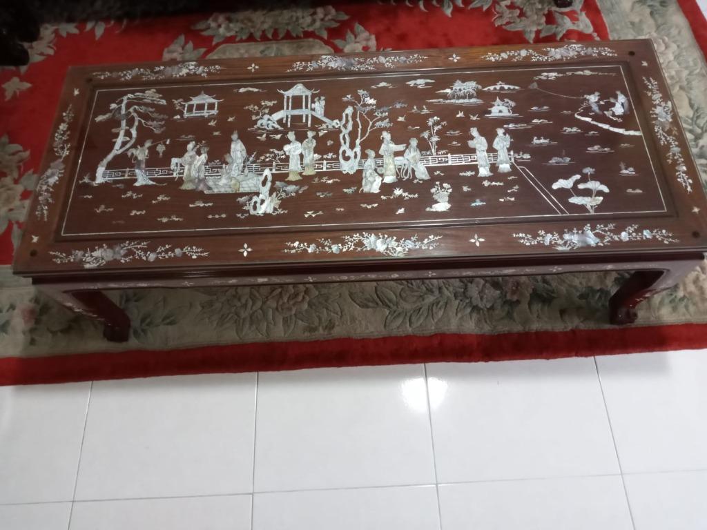 Antique Chinese Rosewood Furniture Set, Furniture & Home Living