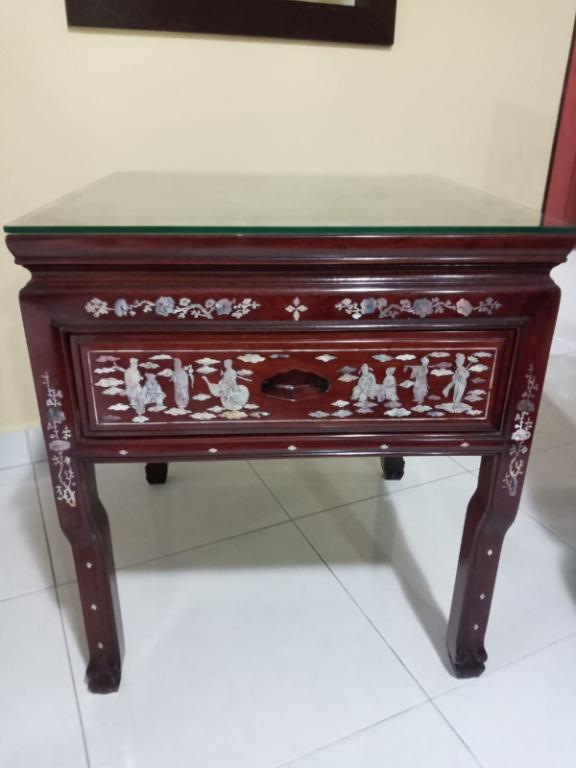 Antique Chinese Rosewood Furniture Set, Furniture & Home Living