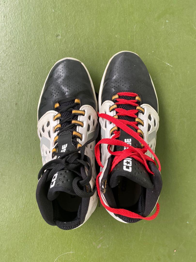 Converse basketball shoes black top