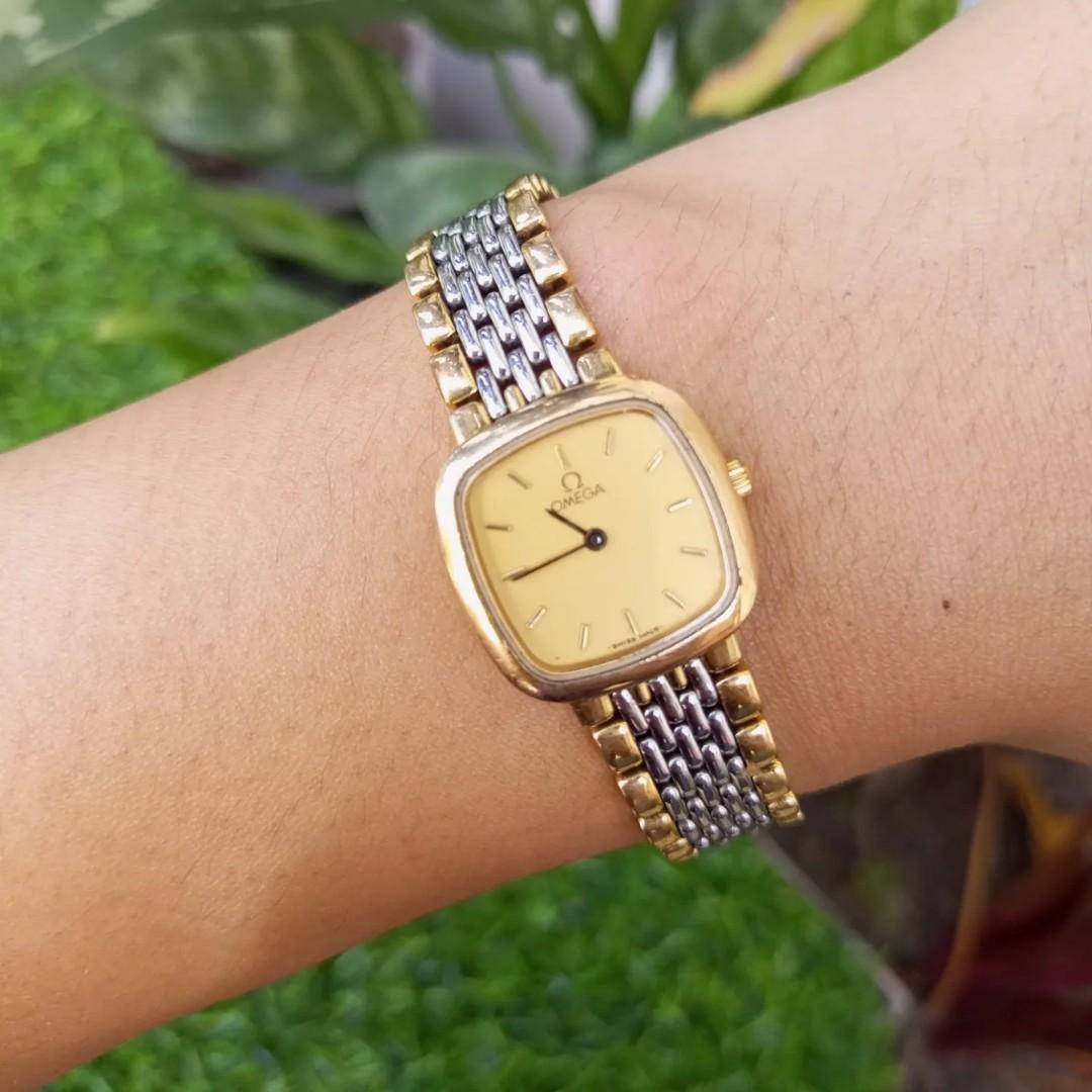 Authentic Preloved Omega DeVille Ladies, Luxury, Watches on Carousell