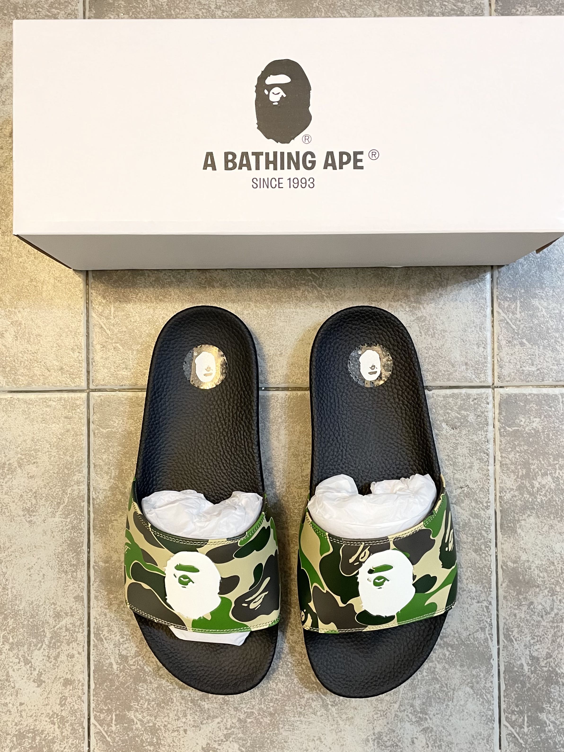 BAPE X COACH SLIDE SANDALS 28cm | www.fleettracktz.com