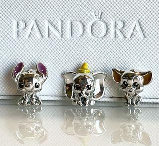 🌟BIGGEST SALE🌟PANDORA AUTHENTIC DISNEY SIMBA/ DUMBO AND STITCH CHARM -TAKE ALL 2600 / 950 EACH