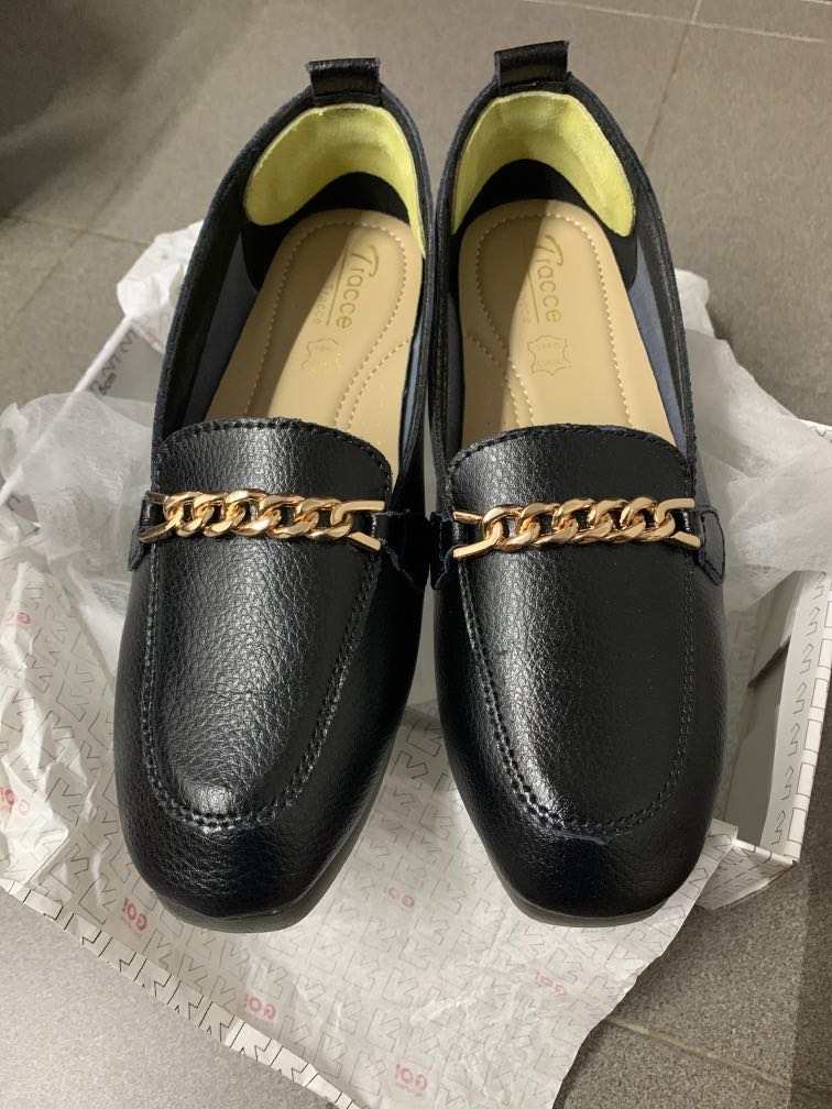 mens flat black dress shoes