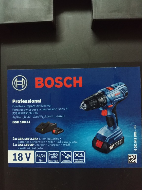 Bosch 10v drill top