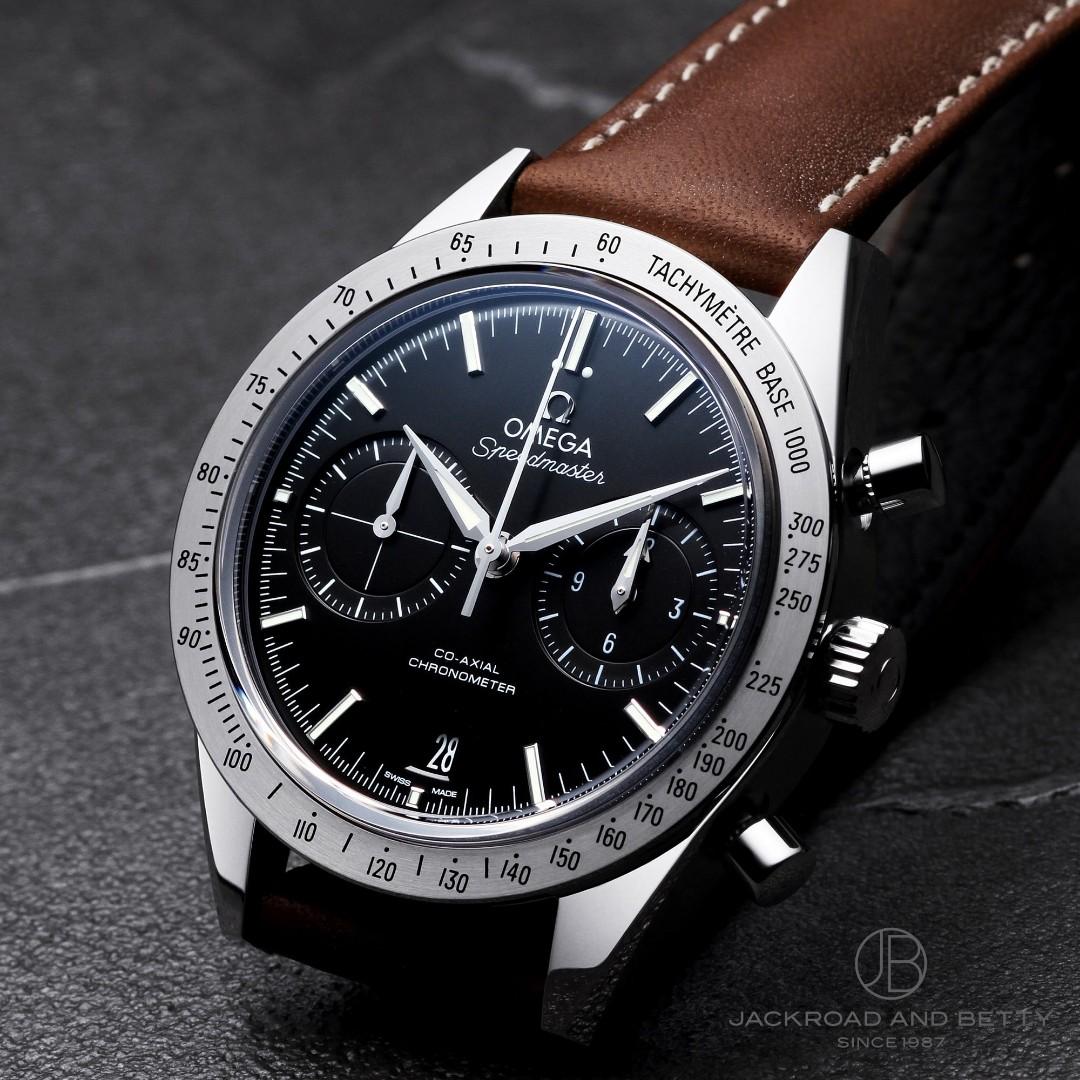Omega speedmaster 57 leather strap clearance