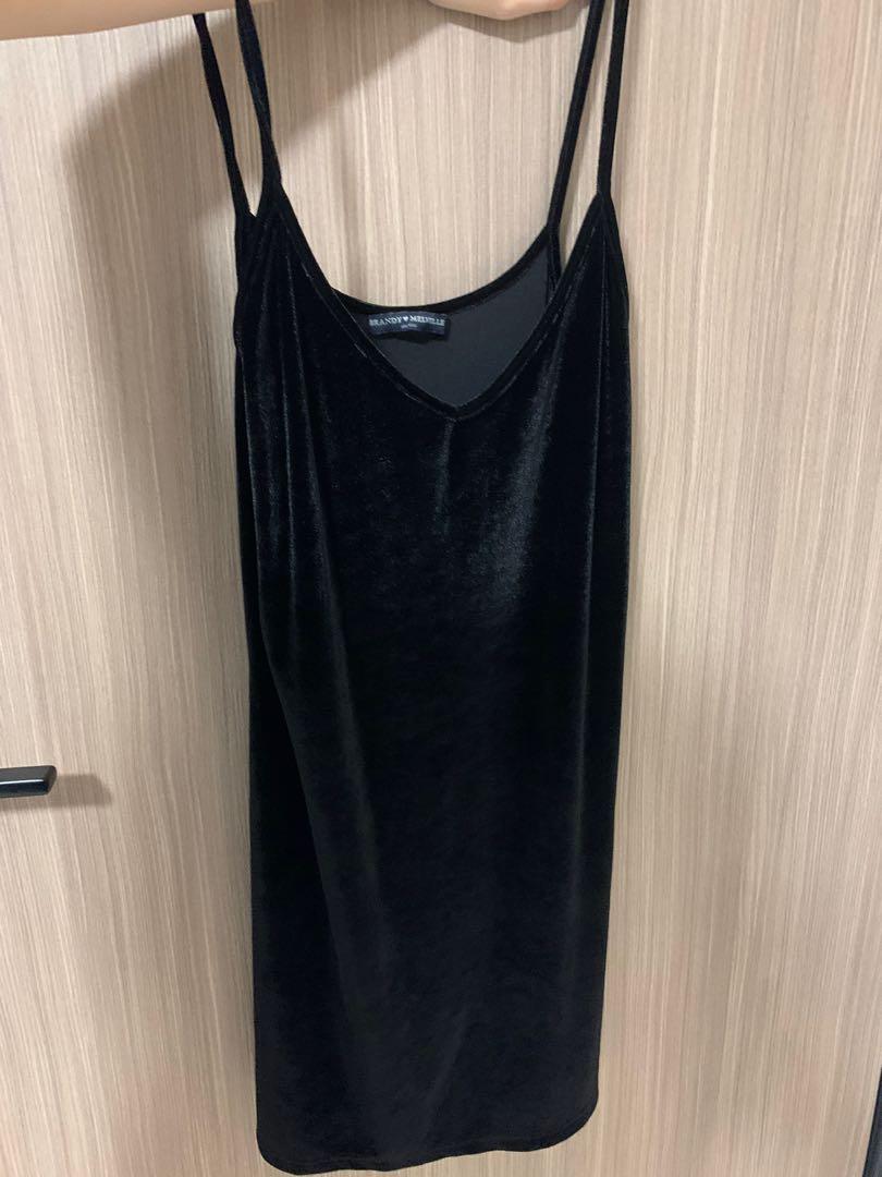 Brandy Melville Velvet Dress