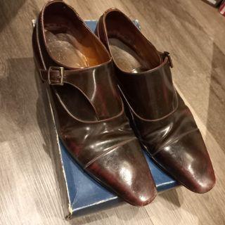 Bristol Single Monk Strap Leather Shoes