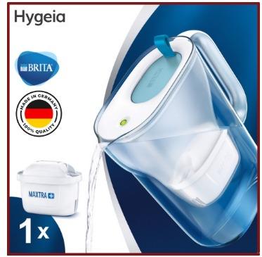 Brita Marella Style 2.4 L MX+ Water Filter Pitcher Jug (RED1524)