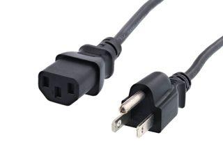 C-14 MALE to C-13 FEMALE Power Cord Extension