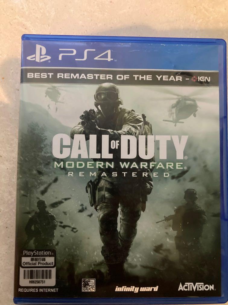 Call of duty : modern warfare 4 remastered, Video Gaming, Video Games ...