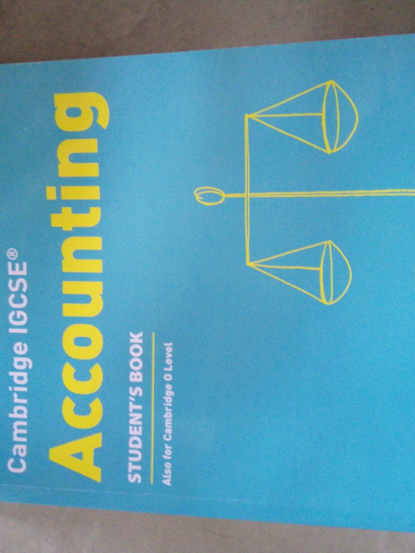 Cambridge IGCSE Collins Accounting textbook, Hobbies & Toys, Books