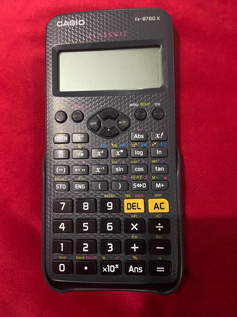 CASIO fx97SG X scientific calculator, Mobile Phones & Gadgets, Other
