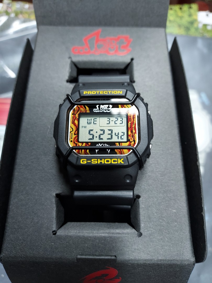 Casio G-Shock DW-5600 VTLS-1TJR (日本版）, 男裝, 手錶及配件