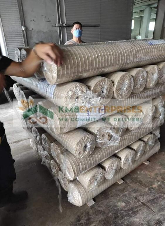 CHICKEN WIRE / WELDED WIRE MESH FOR INSULATION (Category: Construction & Building Materials) located in Marikina City. Submitted by christine_km8enterprises (Listing ID 1156353507, Image 3). Description: CHICKEN WIRE / WELDED WIRE MESH FOR INSULATION Uses❗ 📌 Use for building inside and outside plaster reinforcement 📌Essentials piece of plastering work 📌 It creats long lasting plaster coating for absolutely all surface of concrete and bricks to