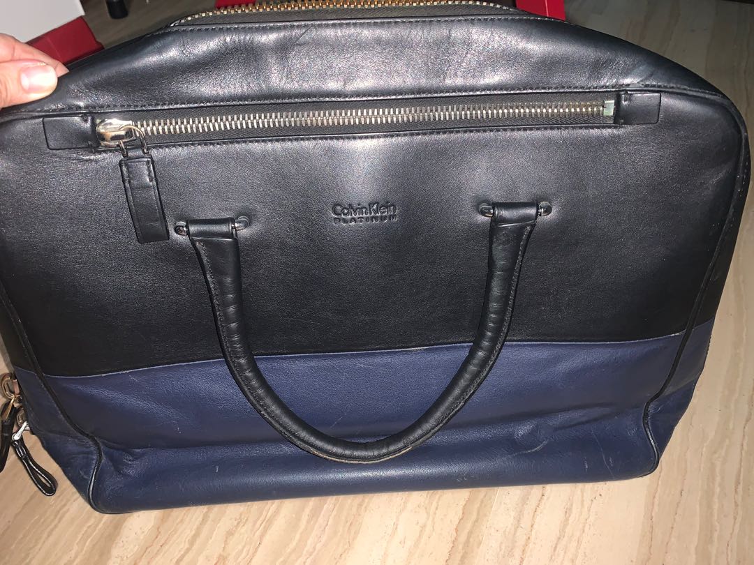 Calvin klein on sale platinum bag