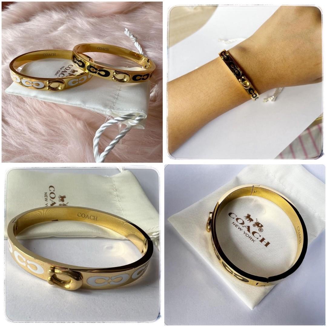 Coach bangle Women s Fashion Jewelry Organizers Bracelets on