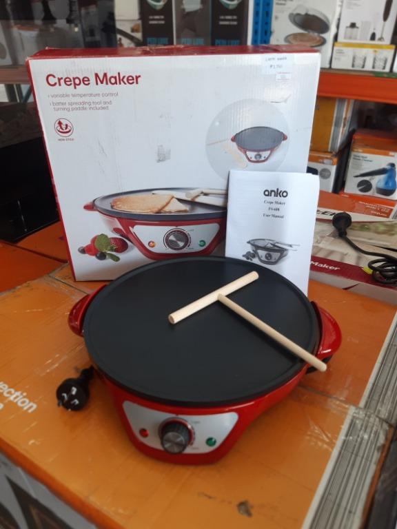 Crepe Maker (Category: Breadmakers) located in San Pedro. Submitted by aussie.surplustore (Listing ID 1156350262, Image 1). Description: Crepe Maker P1,750 📌 Items are from Australia SURPLUS/USED or MALL PULL OUT Tested and Working 📍MODE OF PAYMENT: GCash or Bank Transfer NO COD TRANSACTION payment first only! .