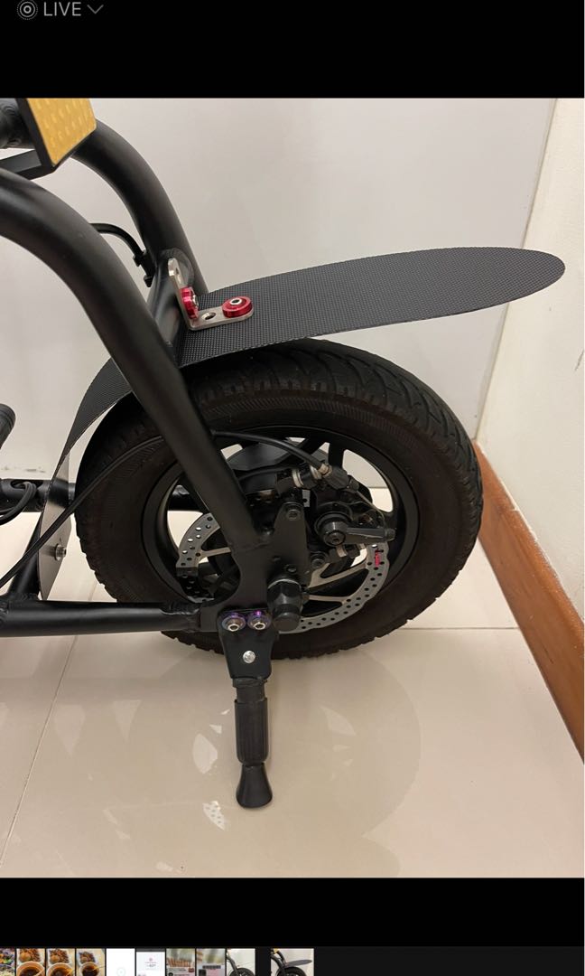 Mudguard custom top