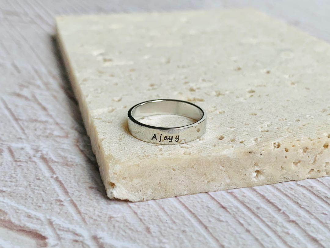 Custom ring engraving near me hot sale