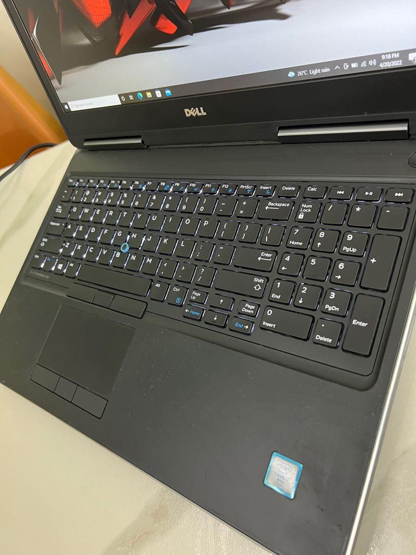 Dell Precision 7510 Mobile Workstation/ i76920HQ/32GB DDR4 RAM/ 512GB