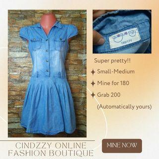 Denim dress